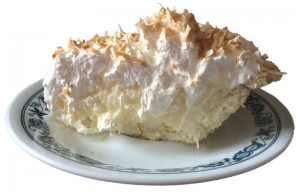 coconut cream pie